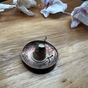 Vintage Mexico hat (sterling silver)